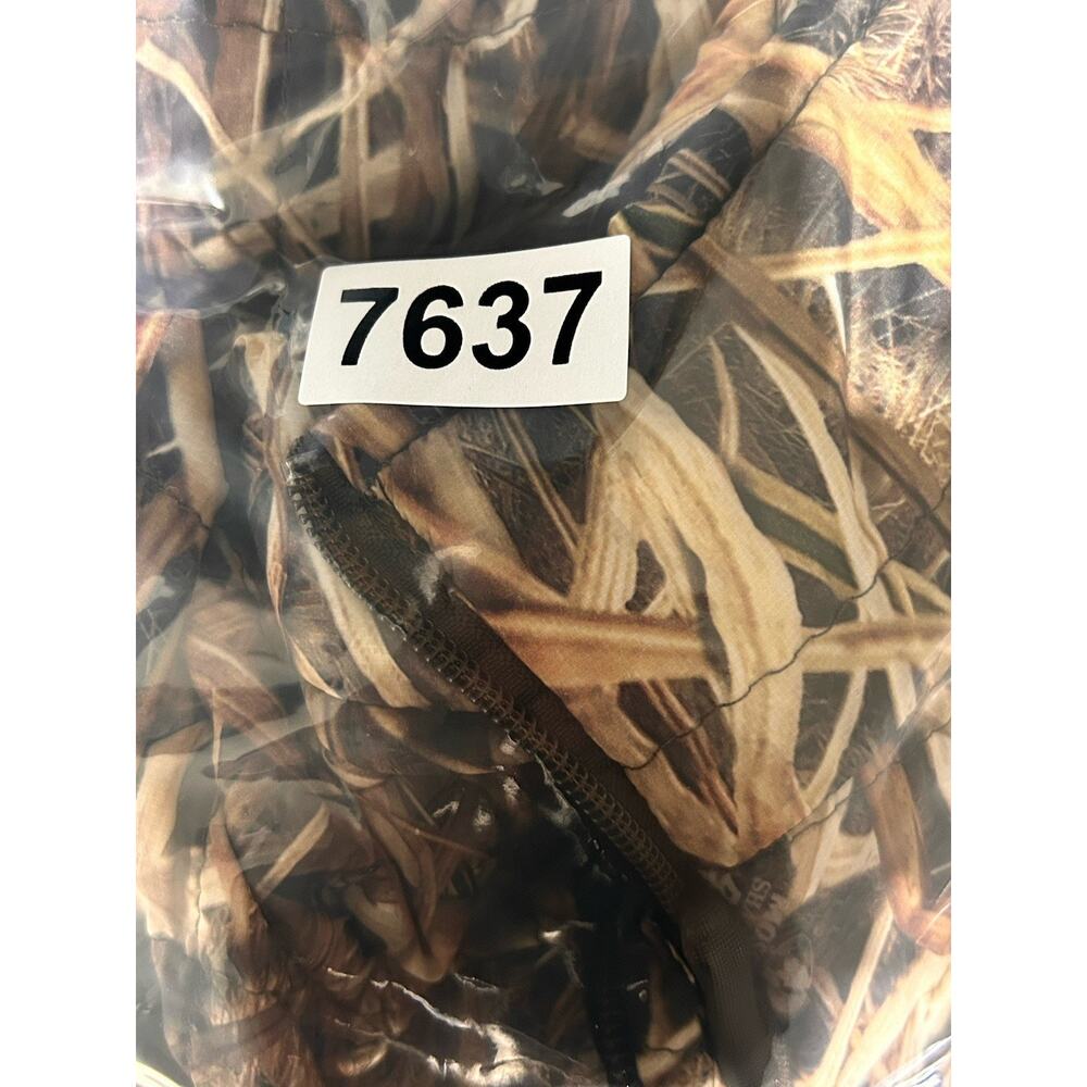Drake Waterfowl Systems Camo Puffer Vest Mens Sz L Mossy Oak Shadow Grass Blades - Picture 8 of 8